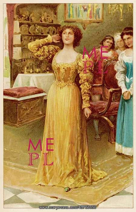 : Scene from Shakespeare's The Merchant of Venice : Scene from Shakespeare's The Merchant of Venice