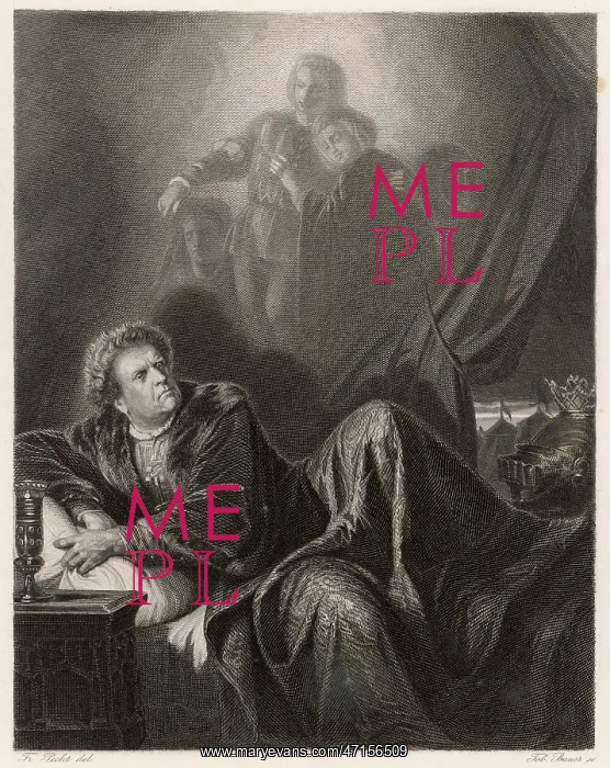 : Scene from Shakespeare's Richard III : Scene from Shakespeare's Richard III