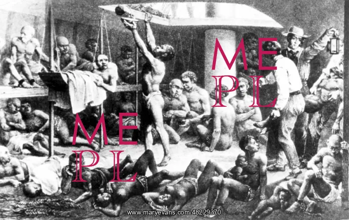 : Scene on a slave ship, 1835 : Scene on a slave ship, 1835