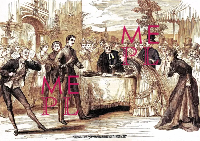 : Scene from The Sorcerer, Gilbert and Sullivan : Scene from The Sorcerer, Gilbert and Sullivan