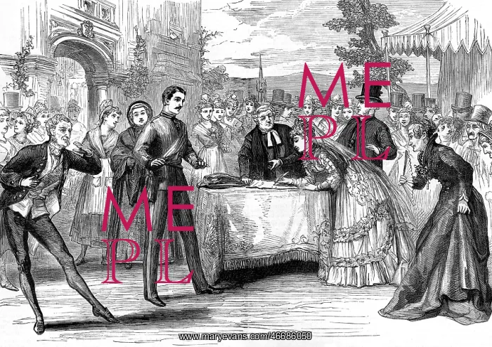 : Scene from The Sorcerer, Gilbert and Sullivan : Scene from The Sorcerer, Gilbert and Sullivan