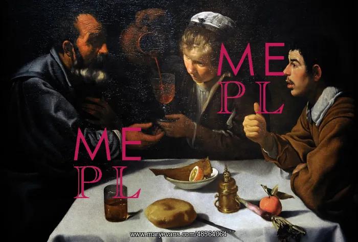 : Scene in the Tavern, by Velazquez : Scene in the Tavern, by Velazquez
