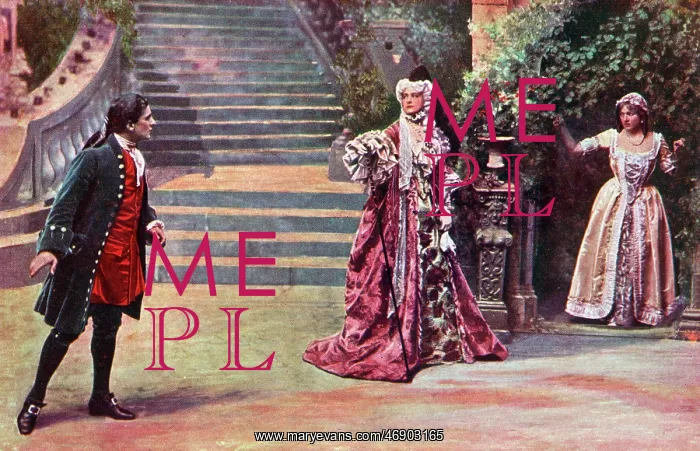 : Scene from Tom Jones, comic opera by Edward German : Scene from Tom Jones, comic opera by Edward German
