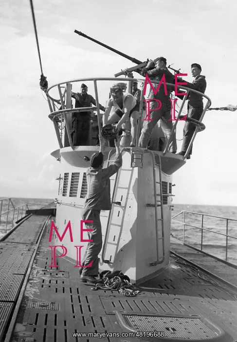 : Scene from U-Boats Westwards, 1941 : Scene from U-Boats Westwards, 1941