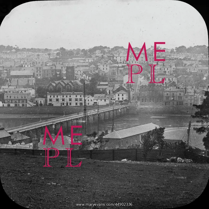  : Scenery of Devon - Bideford from Fort Hill