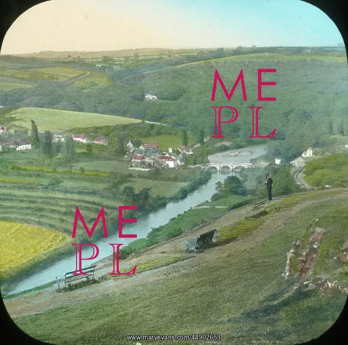 : Scenery of Devon - Torrington from the castle hall : Scenery of Devon - Torrington from the castle hall