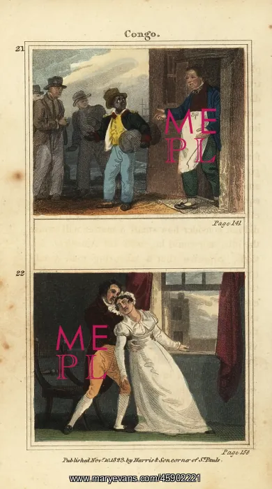  : Scenes from Adventures of Congo, 1823