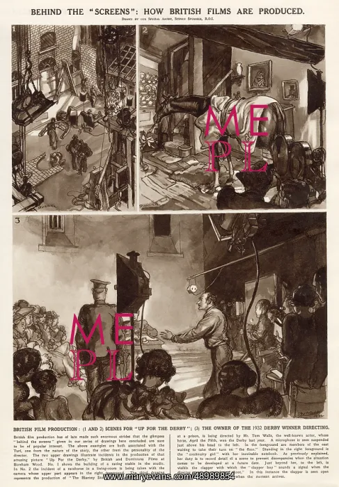 : Behind the Scenes: How British Films are Produced 1933 : Behind the Scenes: How British Films are Produced 1933