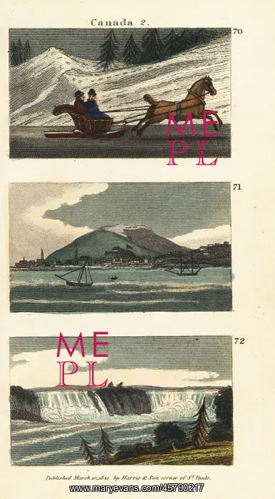 : Scenes in Canada, 18th century : Scenes in Canada, 18th century