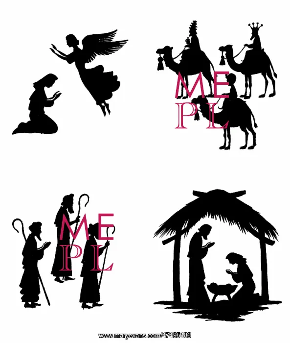 : Four scenes from the Christmas Story : Four scenes from the Christmas Story