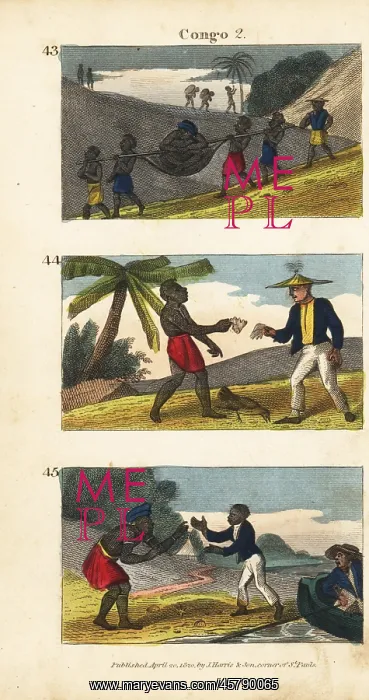 : Scenes from the Congo, Africa, 1820 : Scenes from the Congo, Africa, 1820