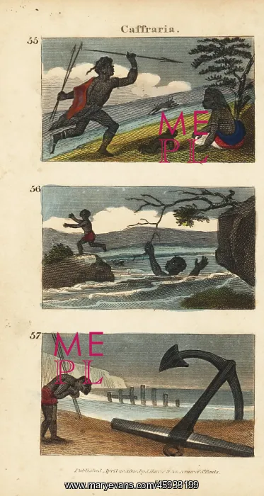: Scenes of the Eastern Cape (Kaffraria), South Africa, 1820 : Scenes of the Eastern Cape (Kaffraria), South Africa, 1820
