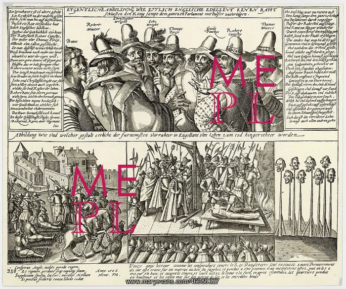 : Scenes of the Gunpowder Plot