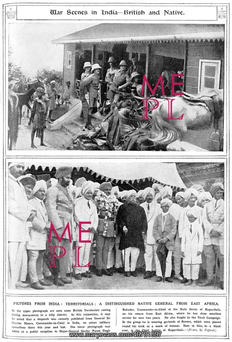  : Scenes in India during the First World War