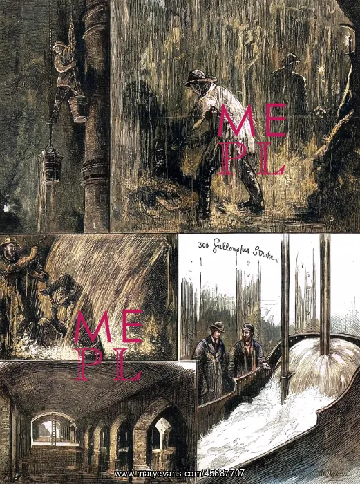 : Scenes at the Kent Waterworks 1876 : Scenes at the Kent Waterworks 1876