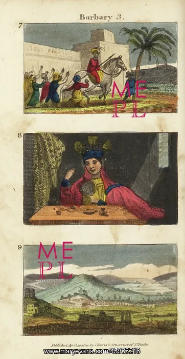 : Scenes from the kingdom of Tunis, 1820 : Scenes from the kingdom of Tunis, 1820