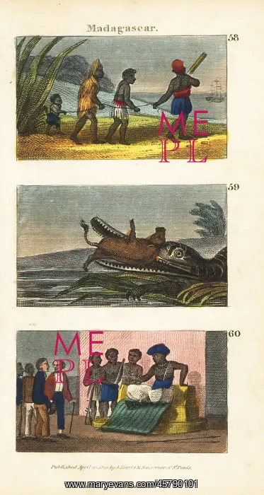 : Scenes from Madagascar, 1820 : Scenes from Madagascar, 1820