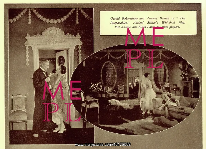: Scenes from romantic film The Inseparables : Scenes from romantic film The Inseparables