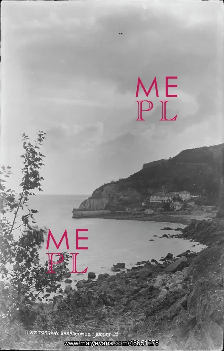 : Scenic View of Babbacombe Bay : Scenic View of Babbacombe Bay