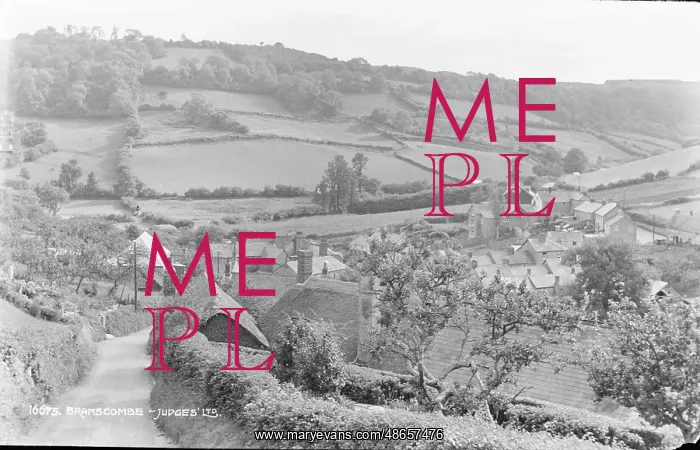 : Scenic View of Branscombe : Scenic View of Branscombe
