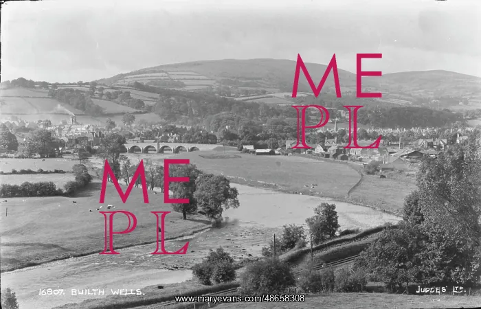 : Scenic View of Builth Wells : Scenic View of Builth Wells