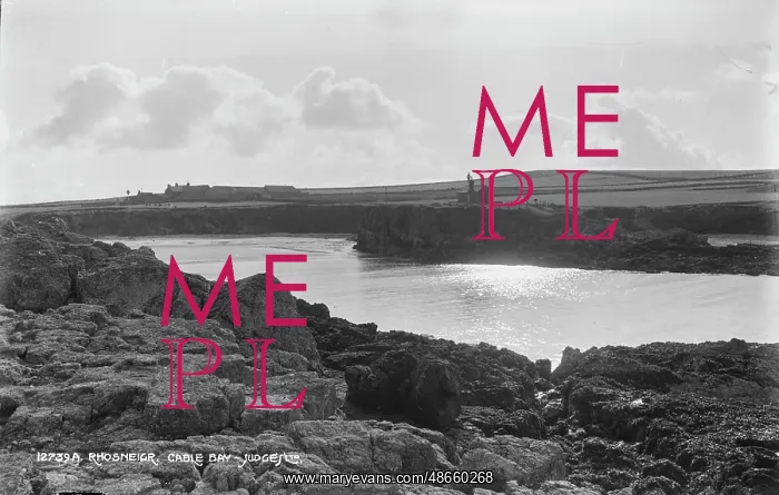 : Scenic View of Cable Bay, Rhosneigr : Scenic View of Cable Bay, Rhosneigr