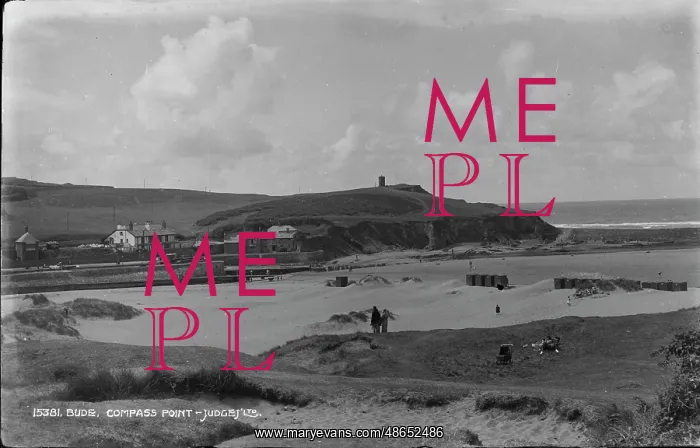 : Scenic View of Compass Point, Bude : Scenic View of Compass Point, Bude