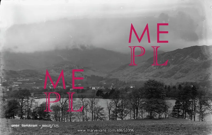 : Scenic View of Coniston Water : Scenic View of Coniston Water