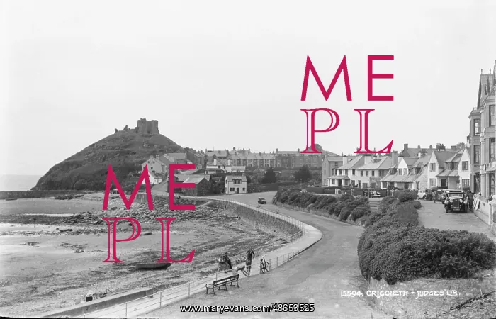 : Scenic View of Criccieth : Scenic View of Criccieth
