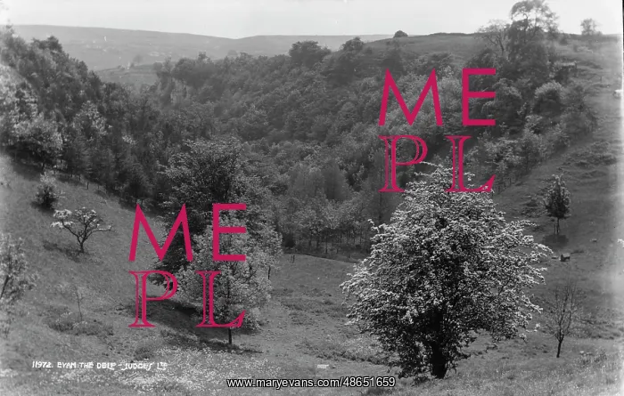 : Scenic View of Eyam Delp : Scenic View of Eyam Delp
