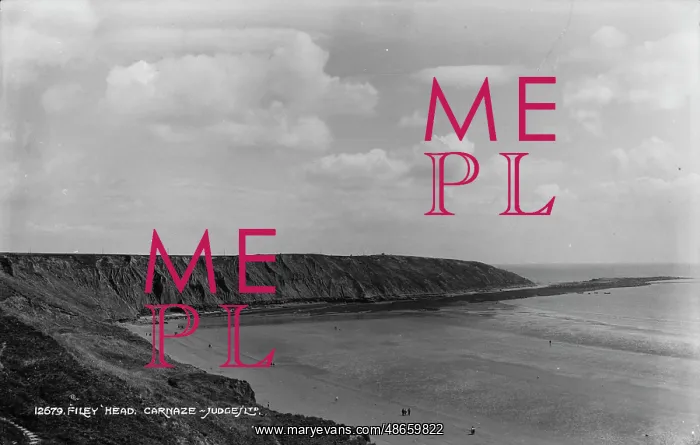 : Scenic View of Filey Head : Scenic View of Filey Head