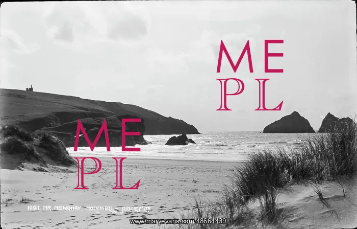 : Scenic View of Holywell Bay : Scenic View of Holywell Bay