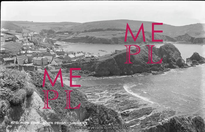 : Scenic View of Hope Cove : Scenic View of Hope Cove