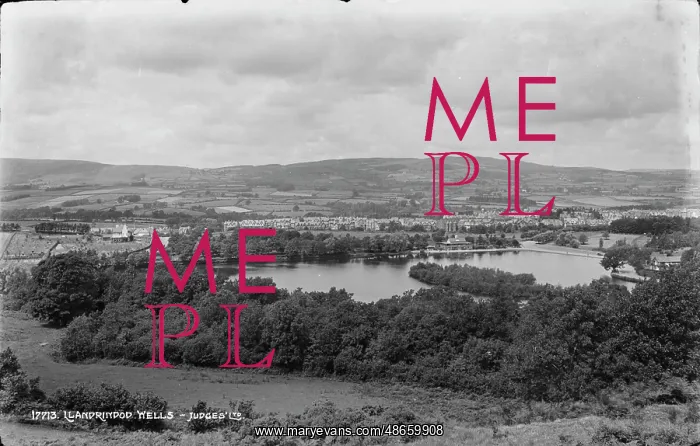 : Scenic View of Llandrindod Wells : Scenic View of Llandrindod Wells