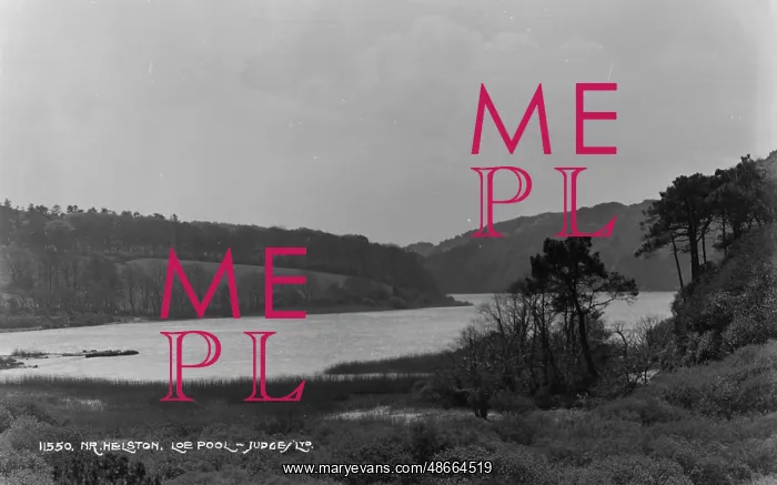: Scenic View of Loe Pool : Scenic View of Loe Pool