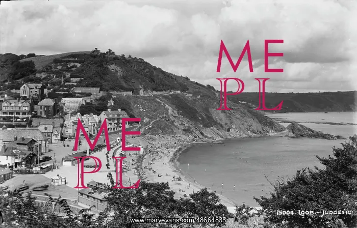 : Scenic View of Looe Beach : Scenic View of Looe Beach