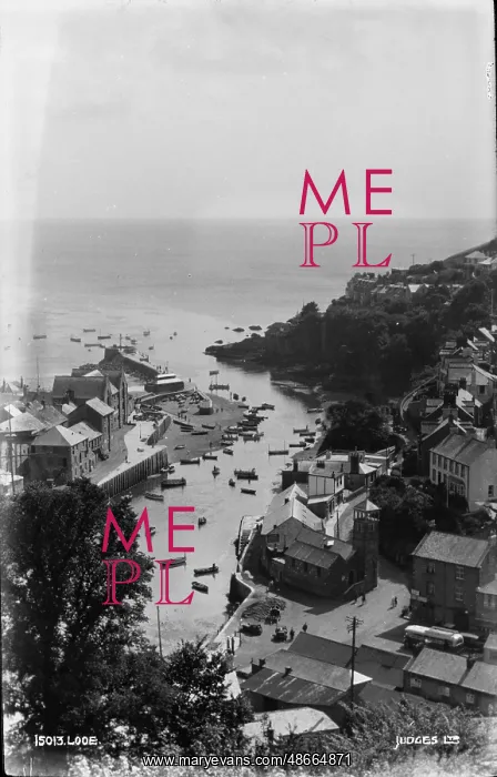 : Scenic View of Looe Harbour : Scenic View of Looe Harbour