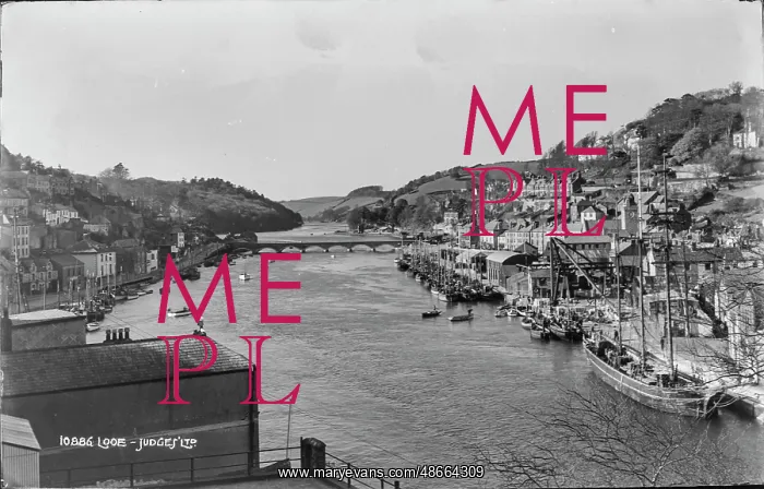 : Scenic View of Looe River : Scenic View of Looe River