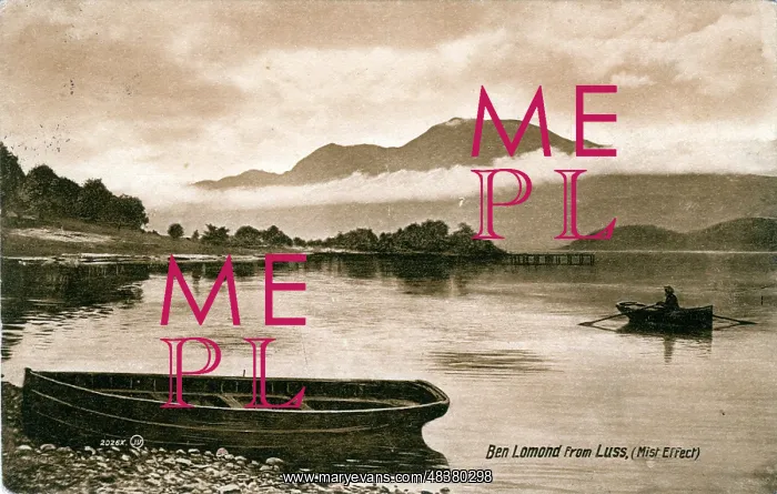 : Scenic View, Luss, Argyll-shire : Scenic View, Luss, Argyll-shire