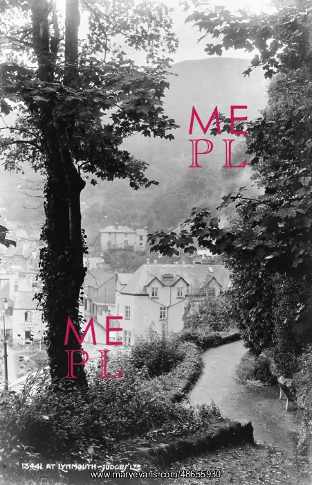 : Scenic View of Lynmouth : Scenic View of Lynmouth