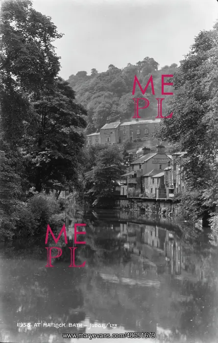 : Scenic View of Matlock Bath : Scenic View of Matlock Bath