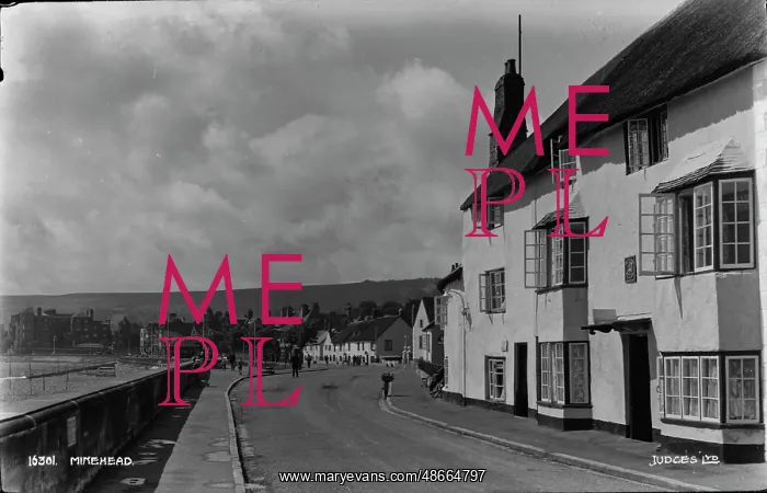 : Scenic View of Minehead : Scenic View of Minehead