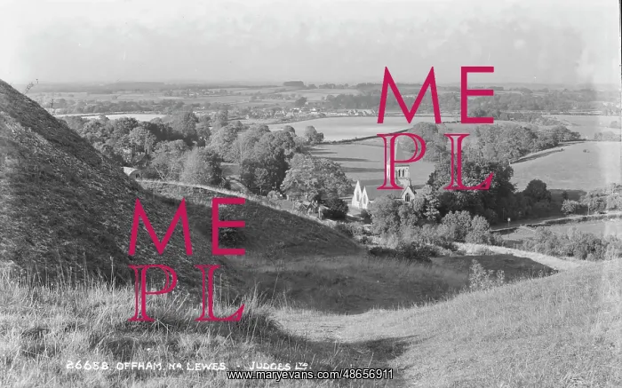 : Scenic View of Offham : Scenic View of Offham