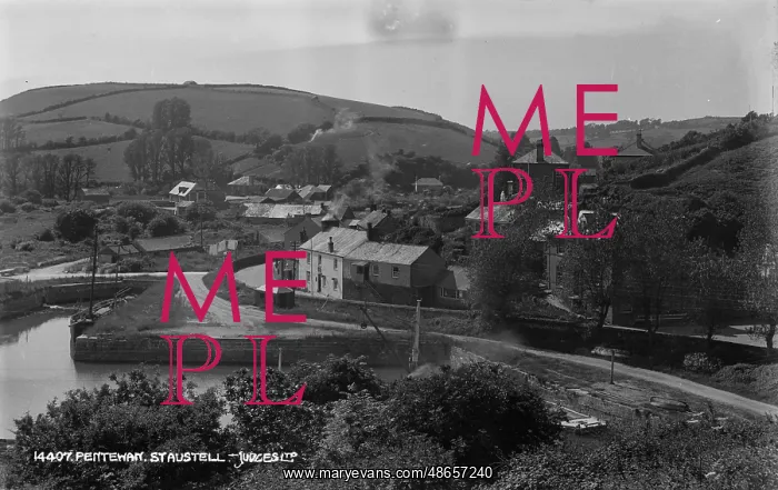 : Scenic View of Pentewan : Scenic View of Pentewan