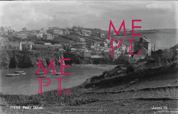 : Scenic View of Port Isaac : Scenic View of Port Isaac