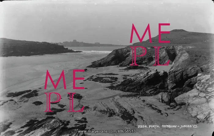 : Scenic View of Porth, Newquay : Scenic View of Porth, Newquay