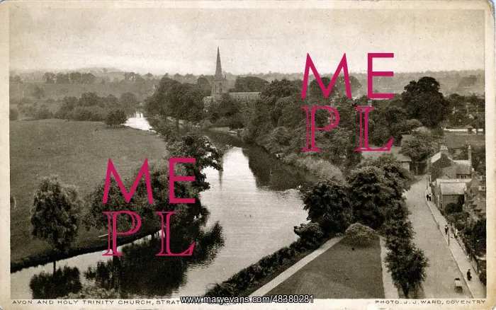 : Scenic View, Stratford-upon-Avon, Warwickshire : Scenic View, Stratford-upon-Avon, Warwickshire