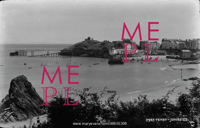 : Scenic View of Tenby : Scenic View of Tenby