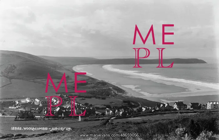 : Scenic View of Woolacombe Beach : Scenic View of Woolacombe Beach