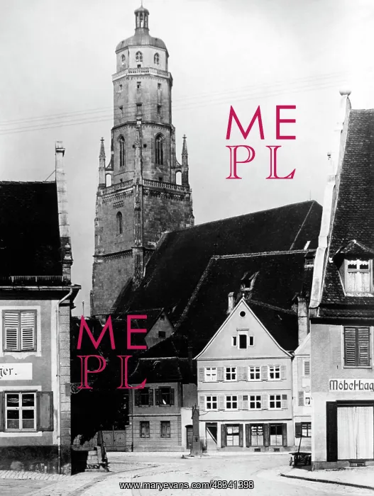 : Schaefflesmarkt in Noerdlingen, 1930-1935 : Schaefflesmarkt in Noerdlingen, 1930-1935